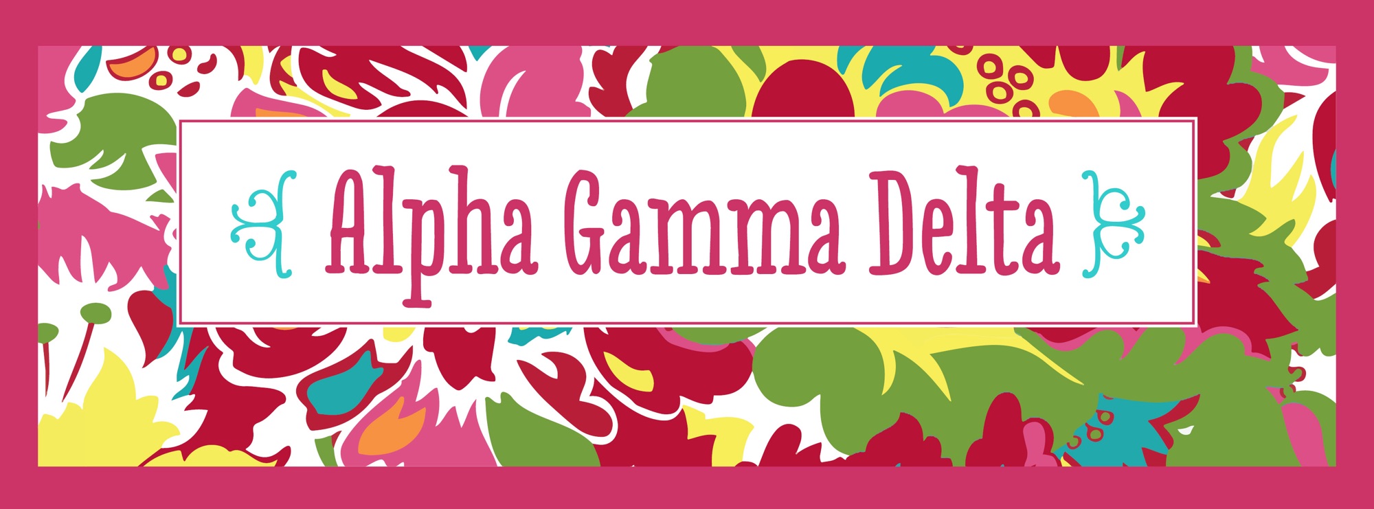 Alpha Gam Greek Letters